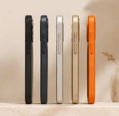 Einfarbig Magnetische Handyhülle Nano Mattglas Für Magsafe Handyhülle Für I Phone 17 Air 16 15 14 13 Pro Max