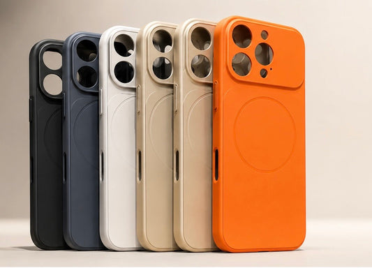 Einfarbig Magnetische Handyhülle Nano Mattglas Für Magsafe Handyhülle Für I Phone 17 Air 16 15 14 13 Pro Max